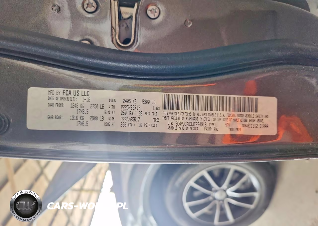 2018 Dodge Journey Se VIN:3C4PDCAB3JT274916 - 13