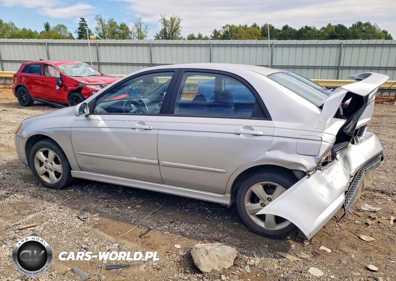 2008 Kia Spectra Lx VIN:KNAFE121785016506 - 2