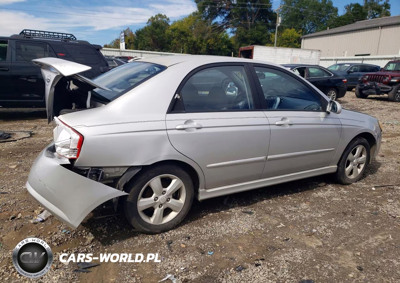 2008 Kia Spectra Lx VIN:KNAFE121785016506 - 3