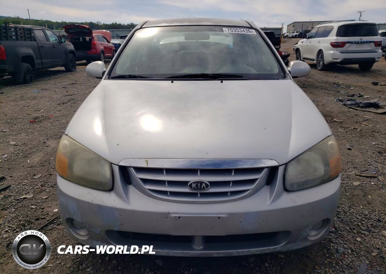 2008 Kia Spectra Lx VIN:KNAFE121785016506 - 5