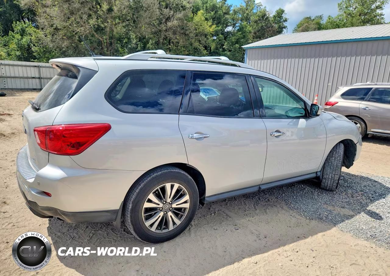 2017 Nissan Pathfinder Sv VIN:5N1DR2MN6HC629079 - 3