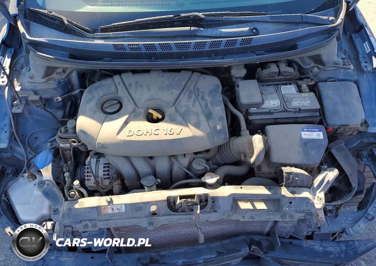 2014 Hyundai Elantra Se VIN:KMHDH4AE8EU160828 - 11