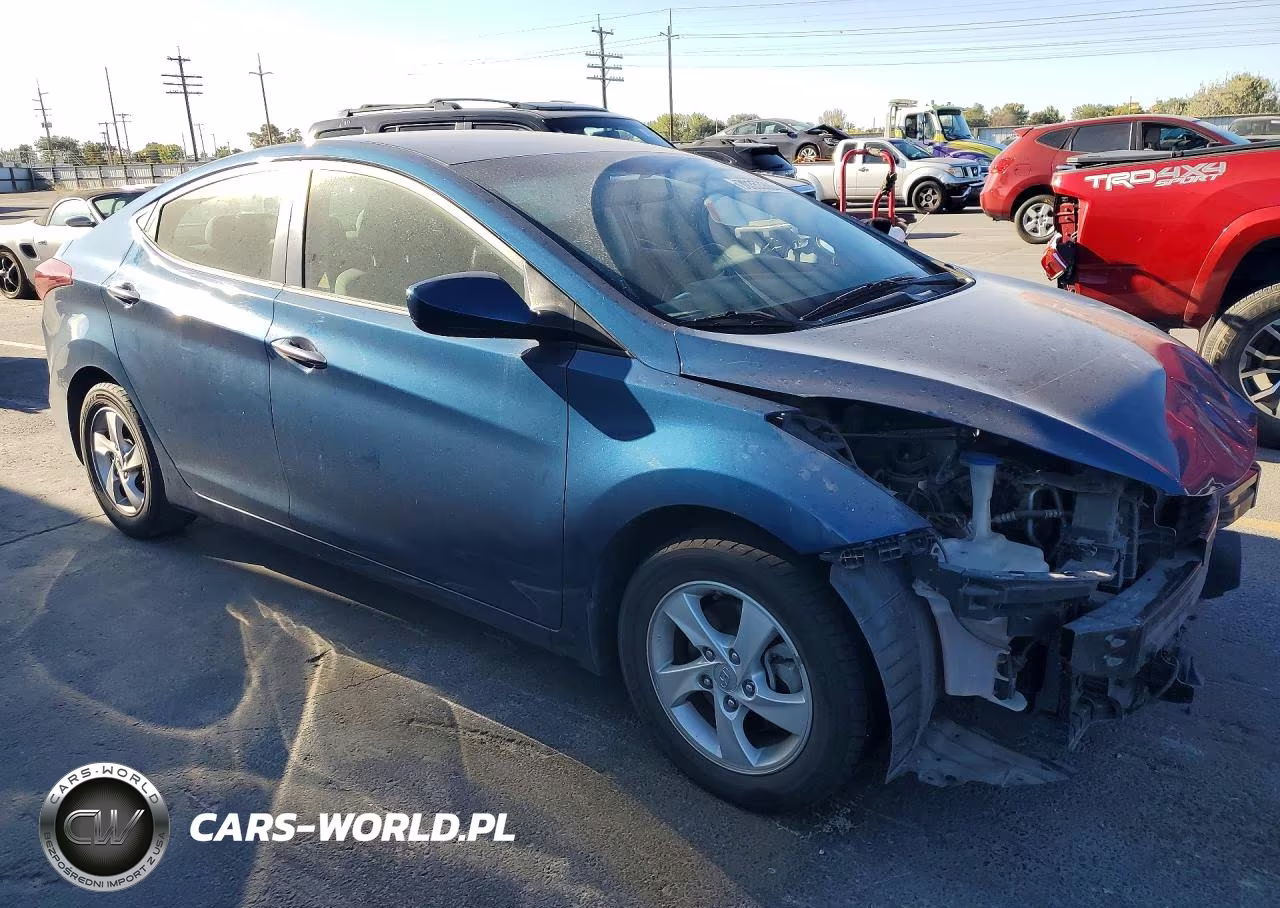 2014 Hyundai Elantra Se VIN:KMHDH4AE8EU160828 - 4