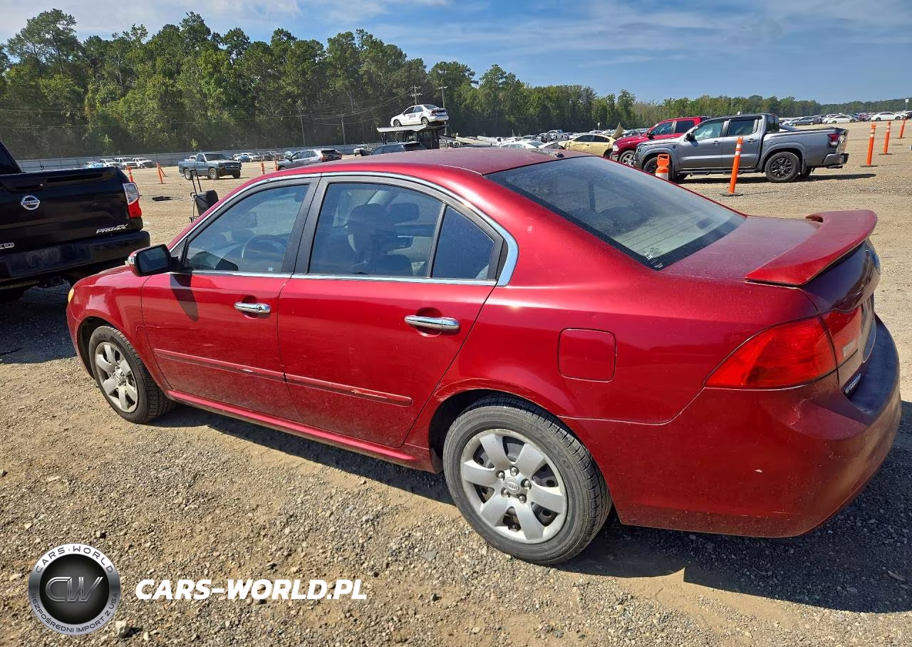 2009 Kia Optima Lx VIN:KNAGE228795322744 - 2