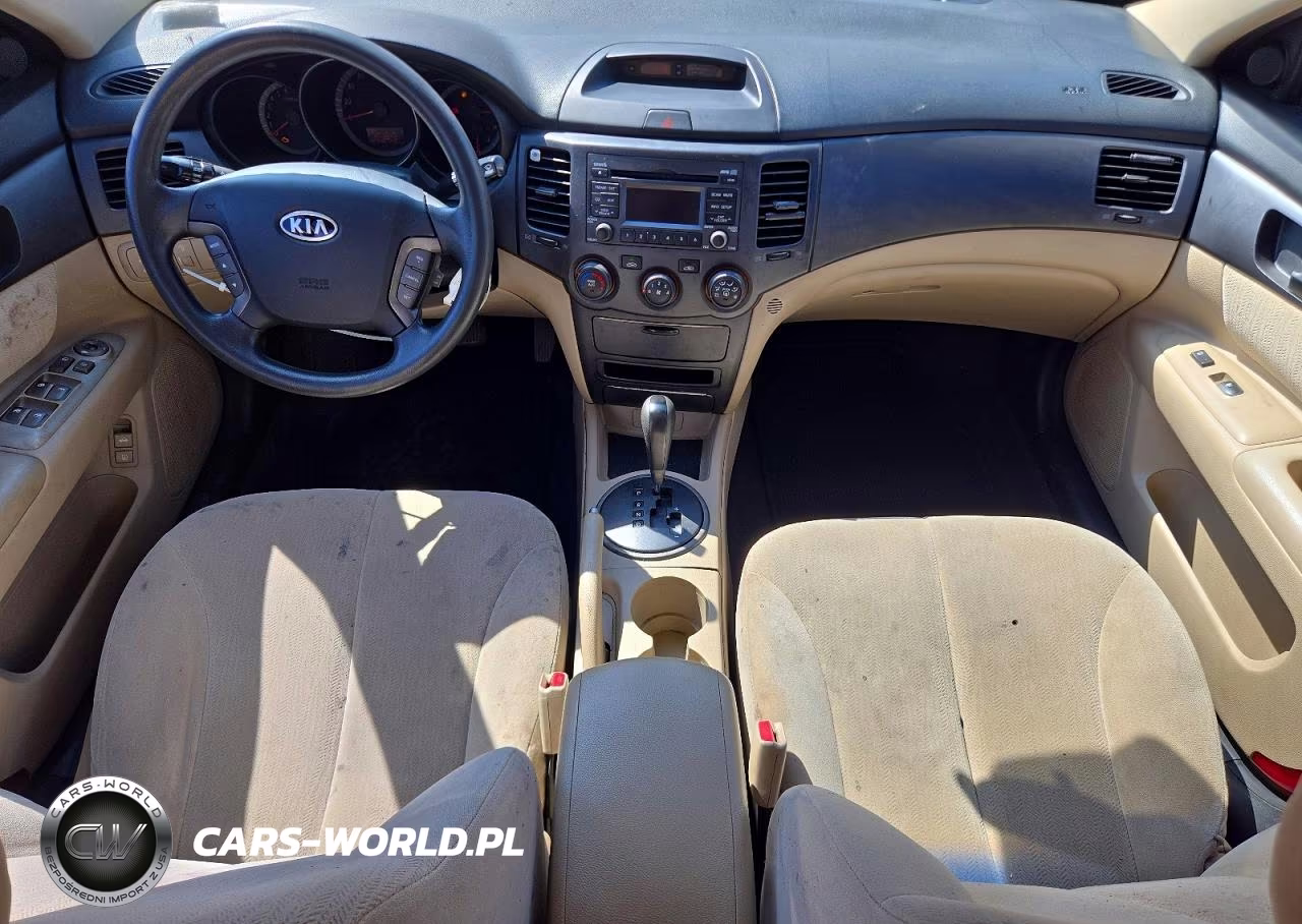2009 Kia Optima Lx VIN:KNAGE228795322744 - 8