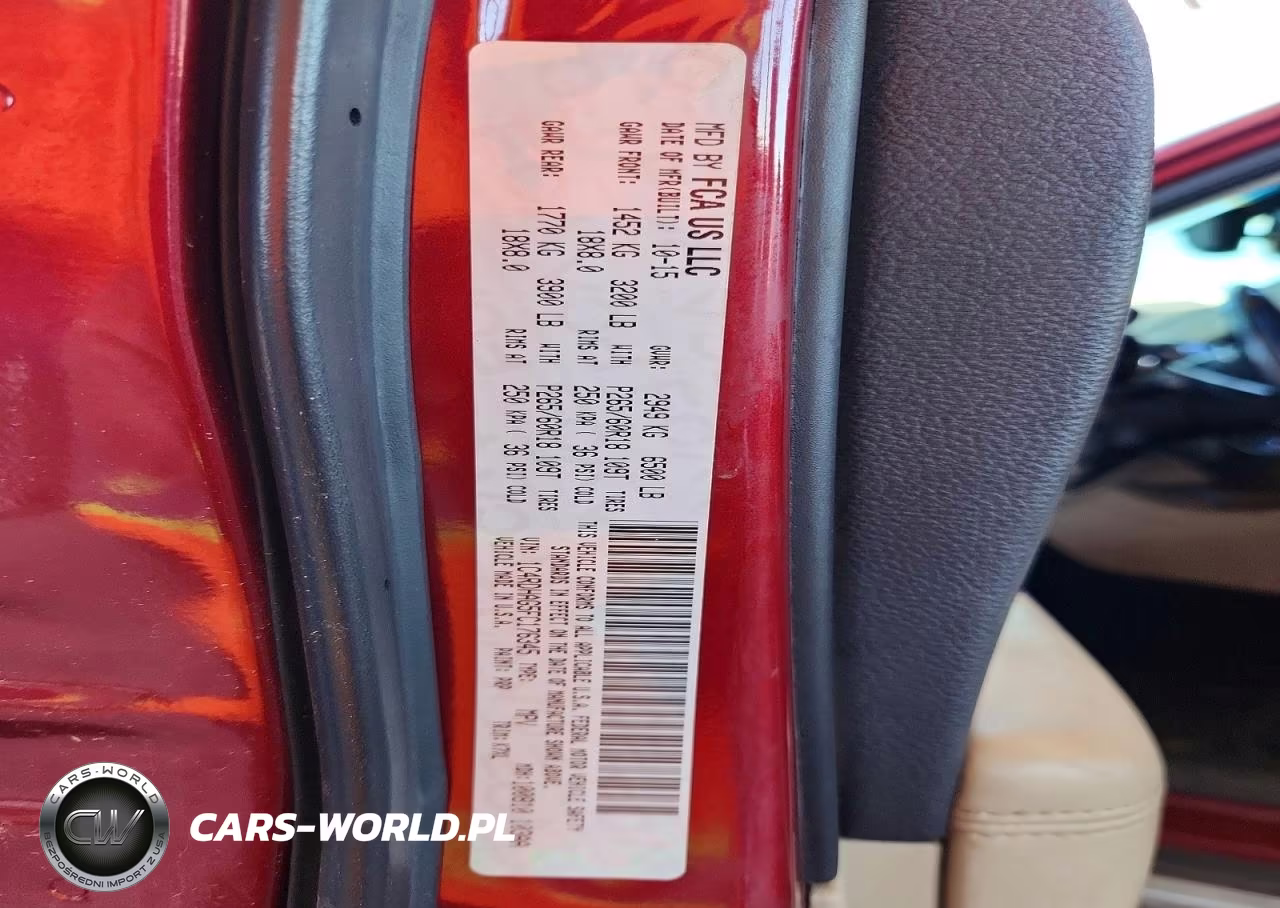 2015 Dodge Durango Sxt VIN:1C4RDHAG5FC176345 - 14