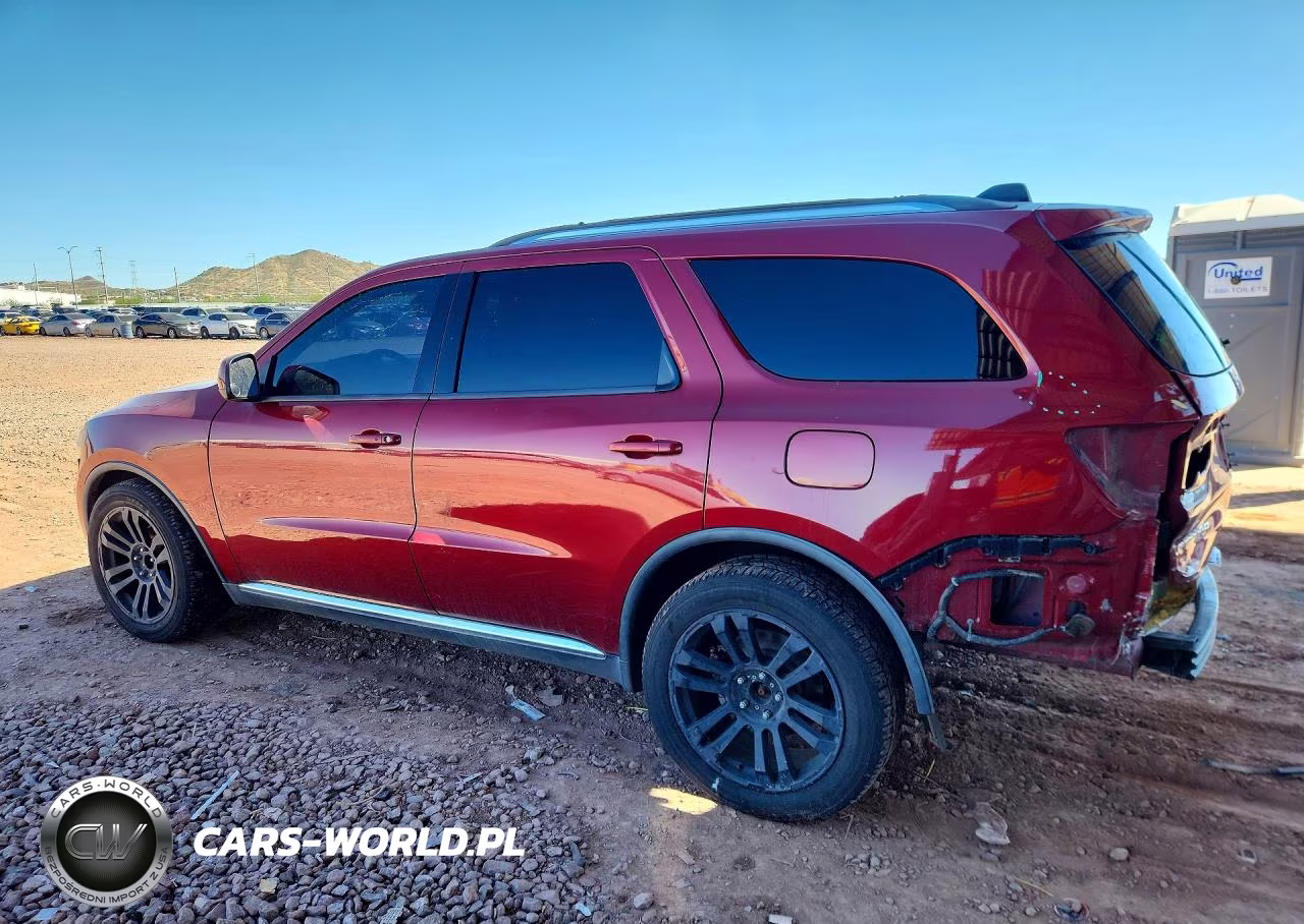 2015 Dodge Durango Sxt VIN:1C4RDHAG5FC176345 - 2