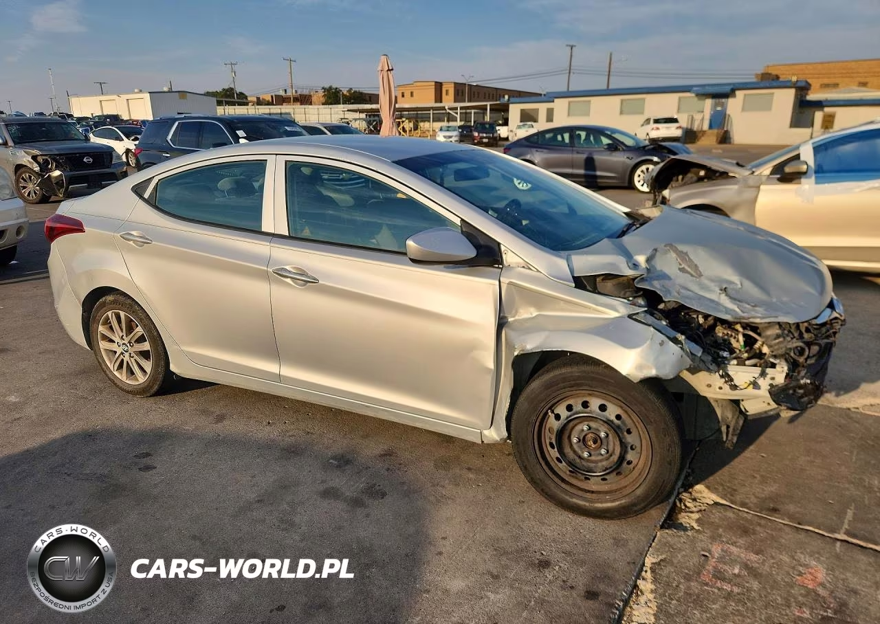 2014 Hyundai Elantra Se VIN:KMHDH4AE3EU165029 - 4