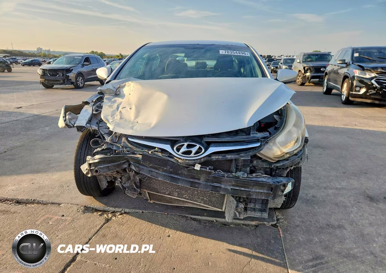 2014 Hyundai Elantra Se VIN:KMHDH4AE3EU165029 - 5
