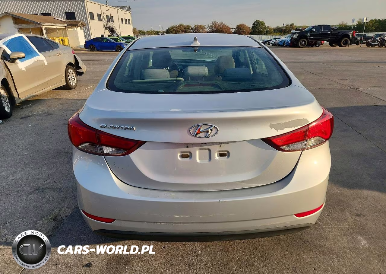 2014 Hyundai Elantra Se VIN:KMHDH4AE3EU165029 - 6