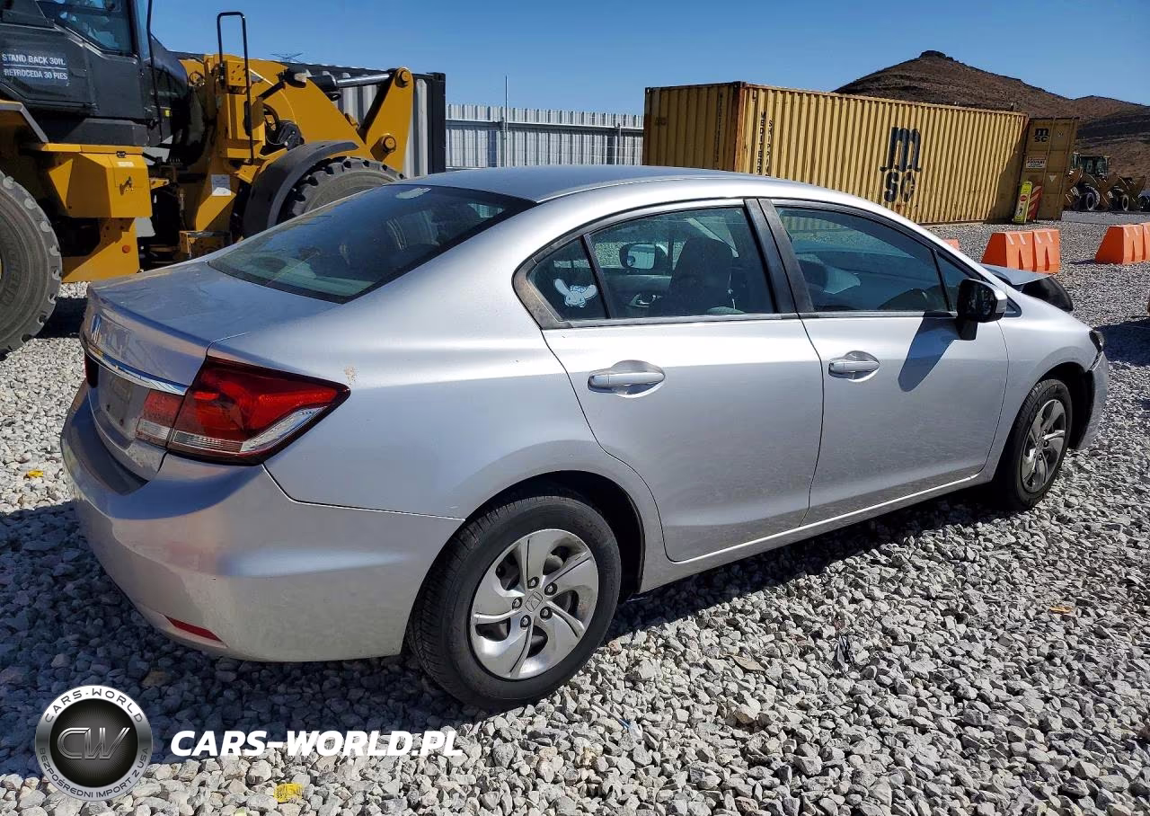 2015 Honda Civic Lx VIN:19XFB2F55FE002930 - 3