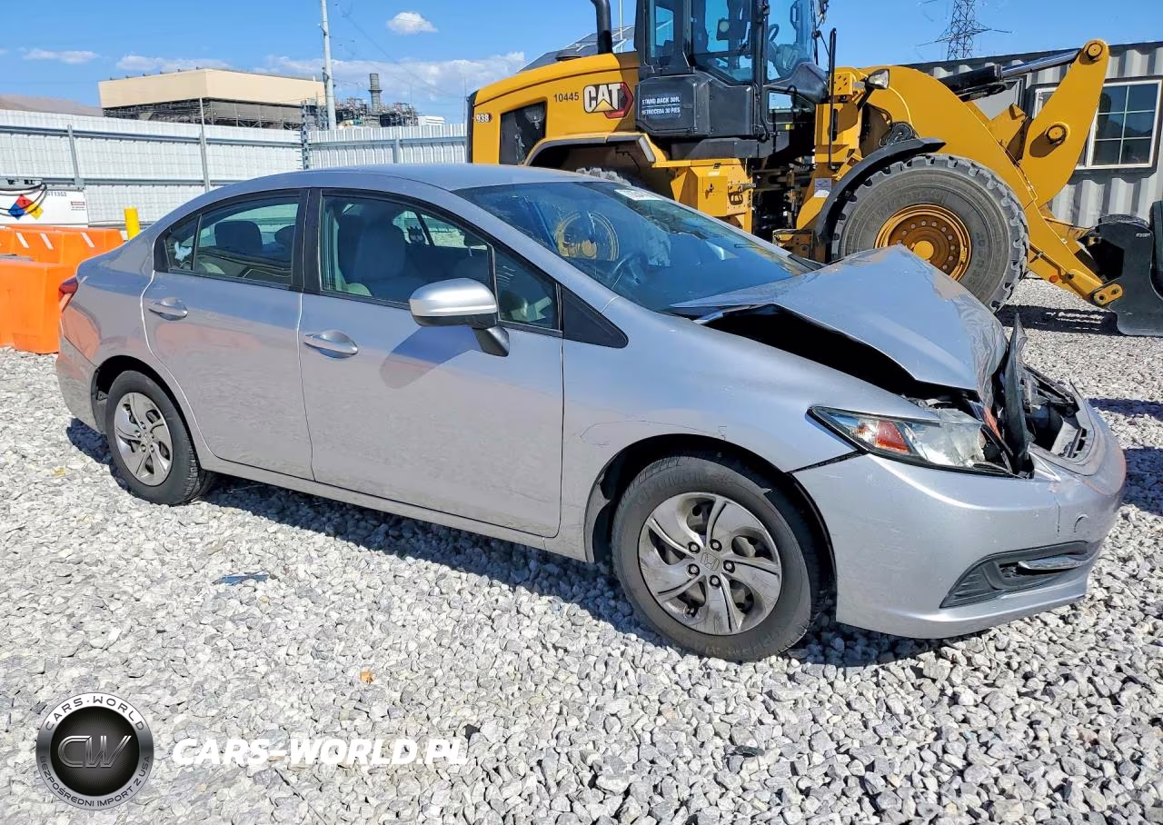 2015 Honda Civic Lx VIN:19XFB2F55FE002930 - 4