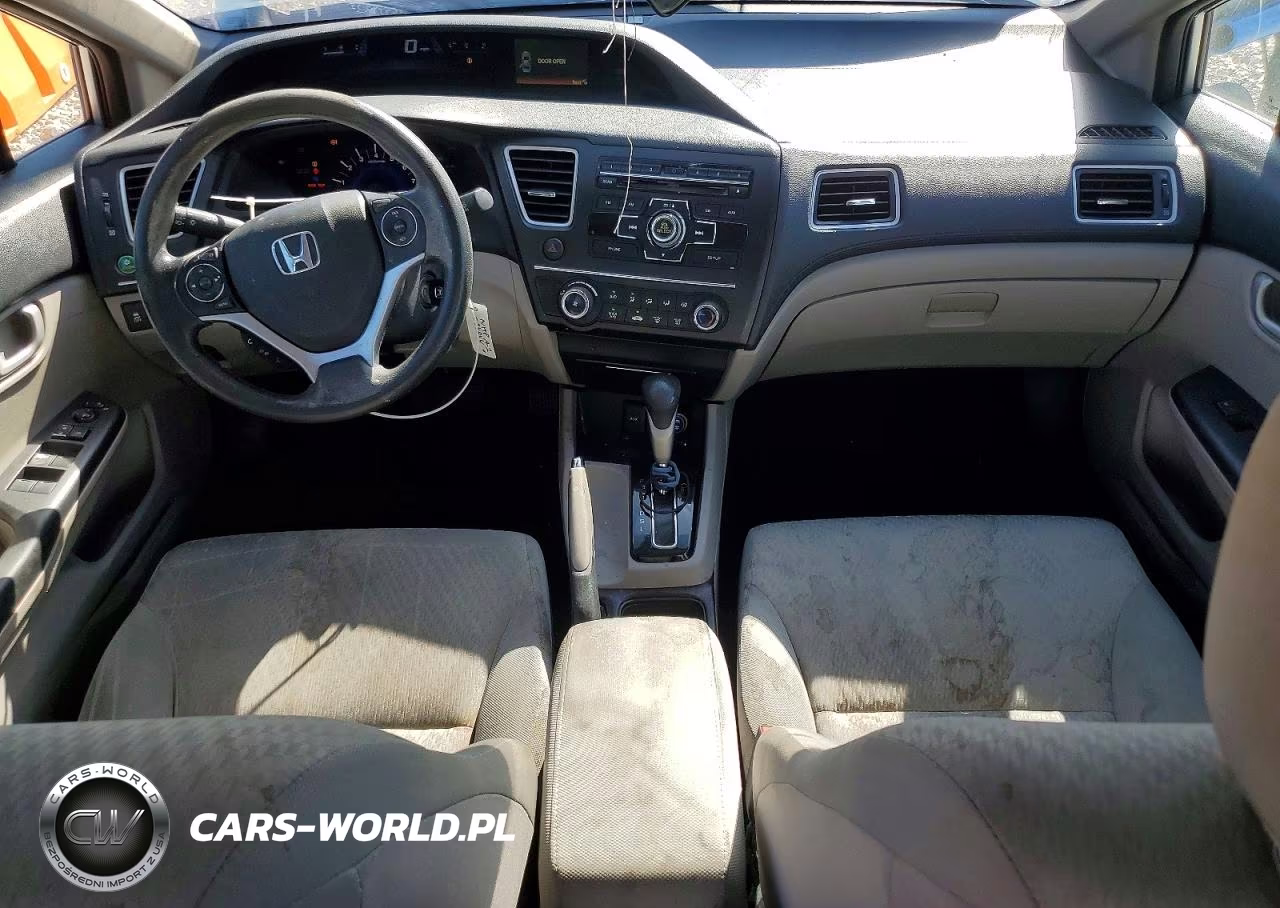 2015 Honda Civic Lx VIN:19XFB2F55FE002930 - 8