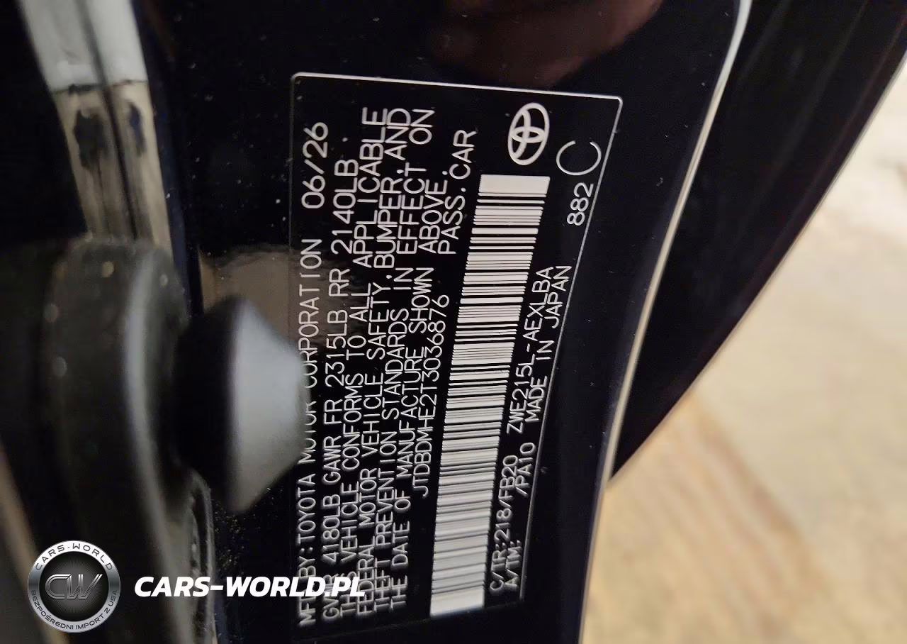 2026 Toyota Corolla Hybrid Le VIN:JTDBDMHE2T3036876 - 12