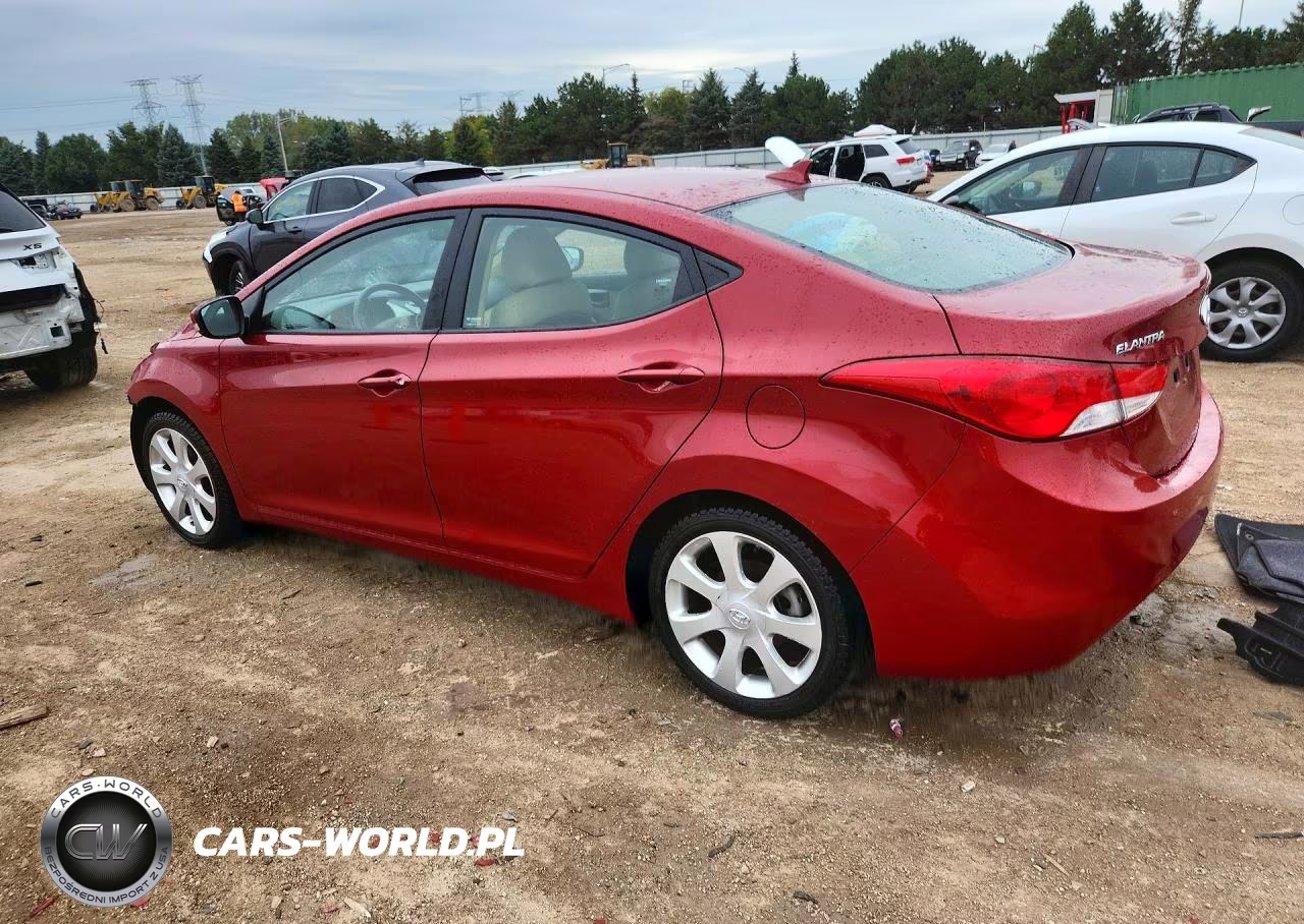 2013 Hyundai Elantra Limited VIN:KMHDH4AE8DU670787 - 2
