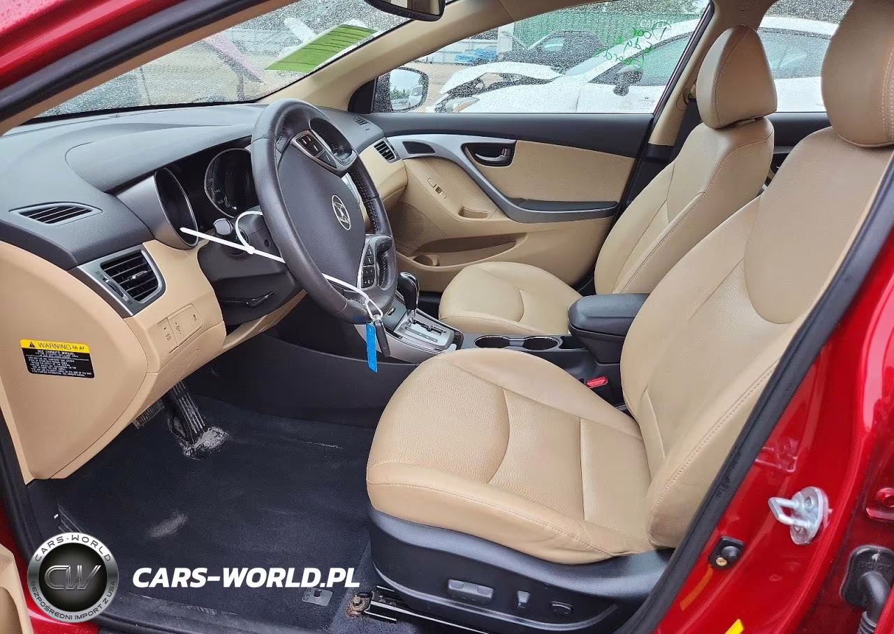 2013 Hyundai Elantra Limited VIN:KMHDH4AE8DU670787 - 7
