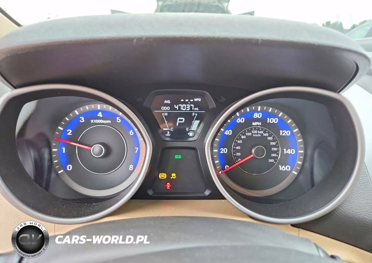 2013 Hyundai Elantra Limited VIN:KMHDH4AE8DU670787 - 9
