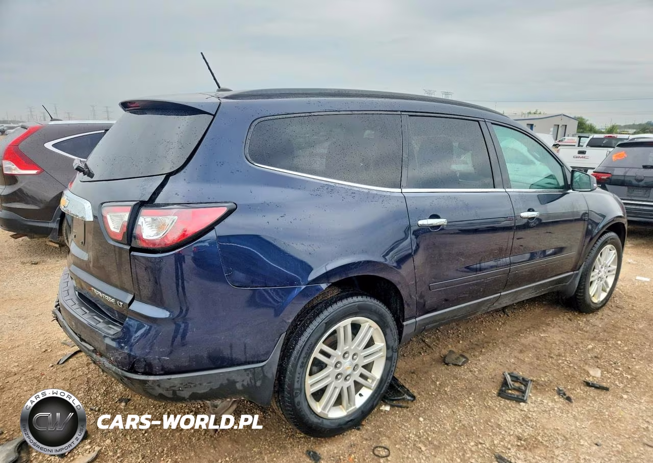 2015 Chevrolet Traverse Lt VIN:1GNKRGKD6FJ337516 - 3