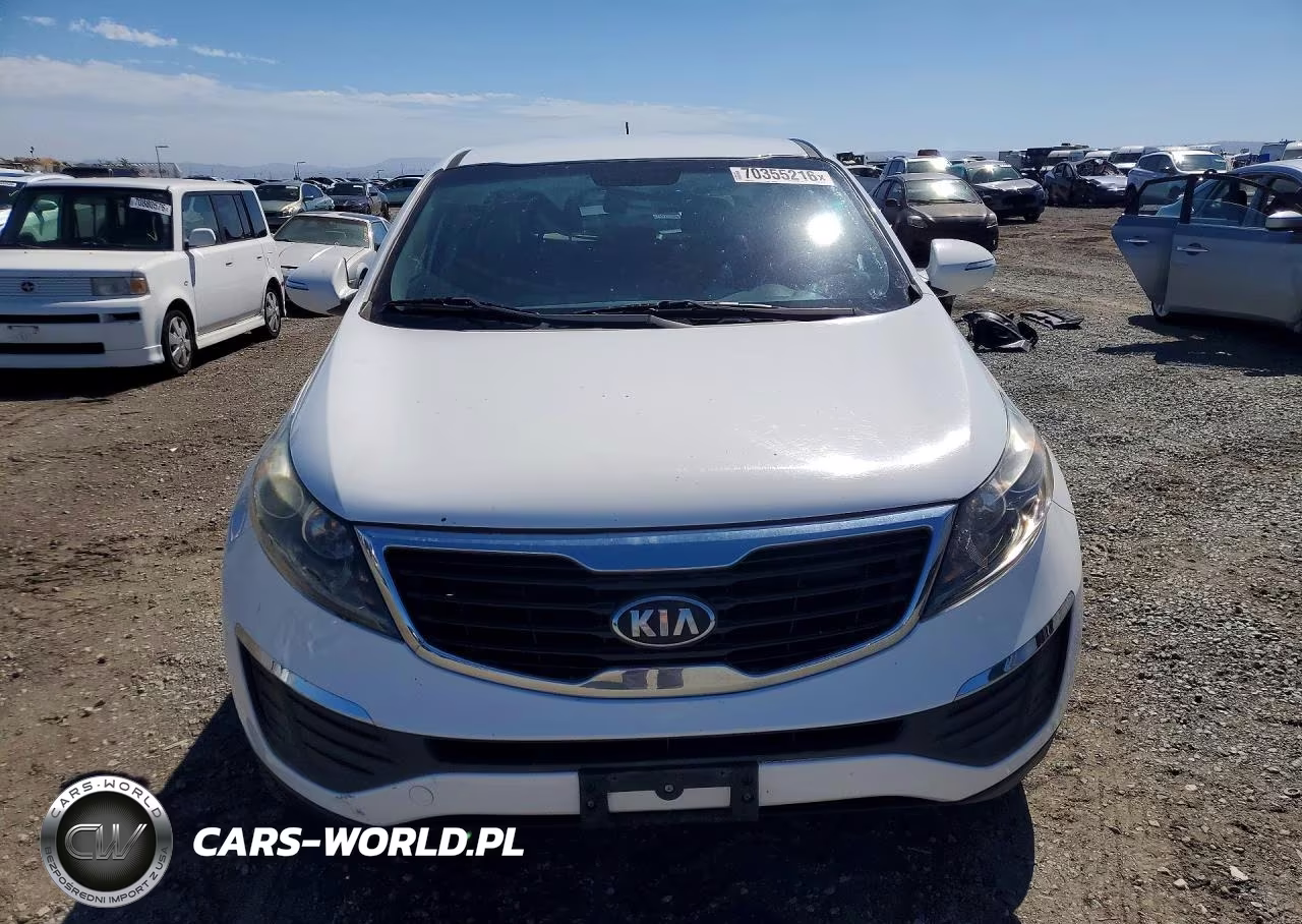 2013 Kia Sportage Lx VIN:KNDPBCA28D7467254 - 5