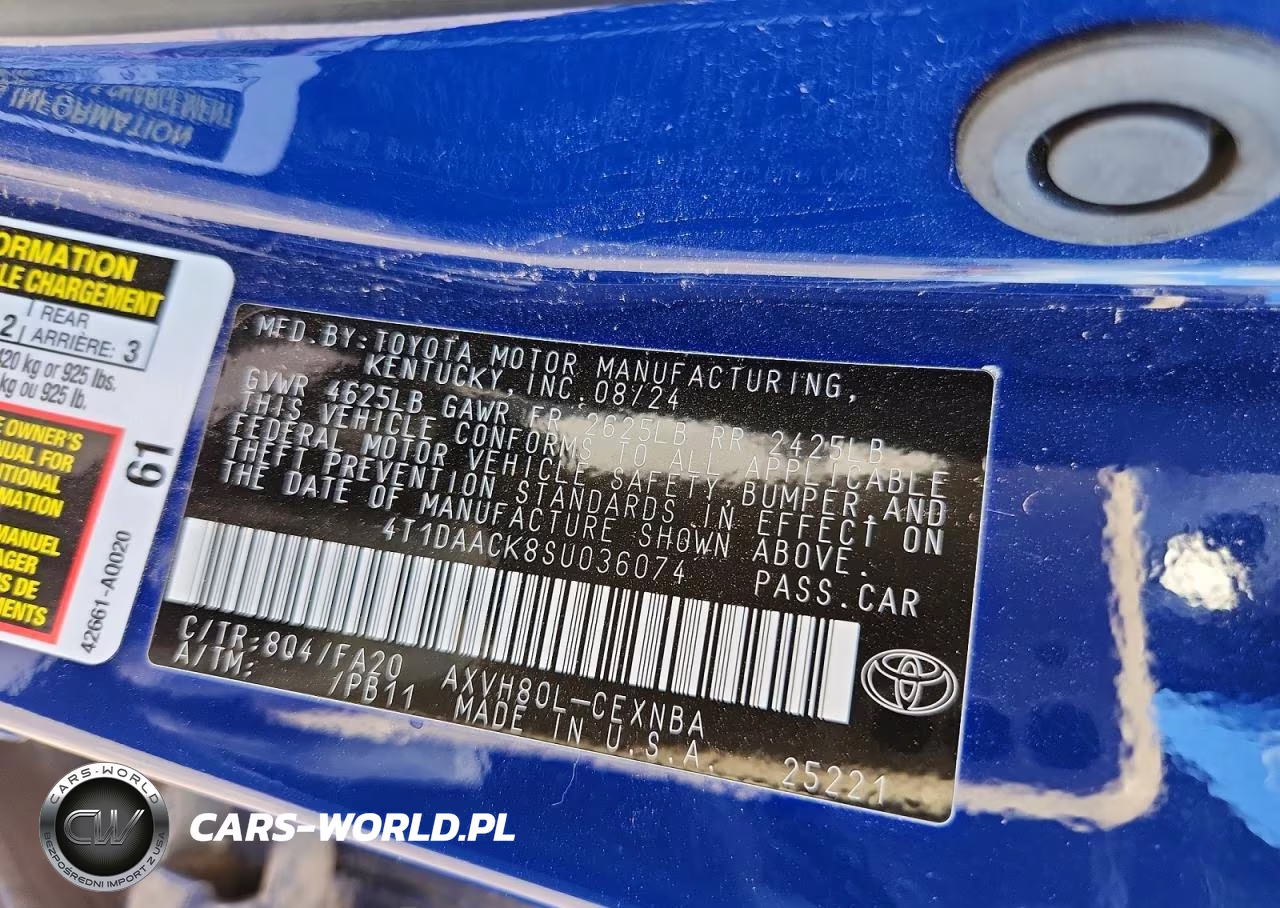 2025 Toyota Camry Xse VIN:4T1DAACK8SU036074 - 12