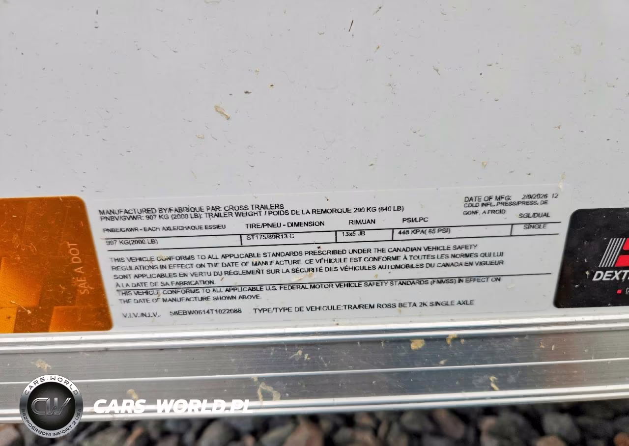 2026 Cross Enclosed Cargo Trailer VIN:58EBW0614T1022088 - 10