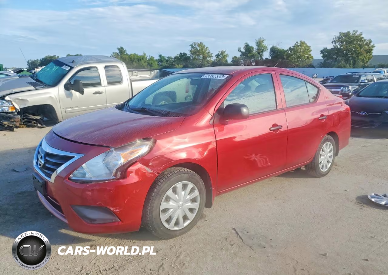 2015 Nissan Versa 1.6 S Plus VIN:3N1CN7AP4FL886535 - 1