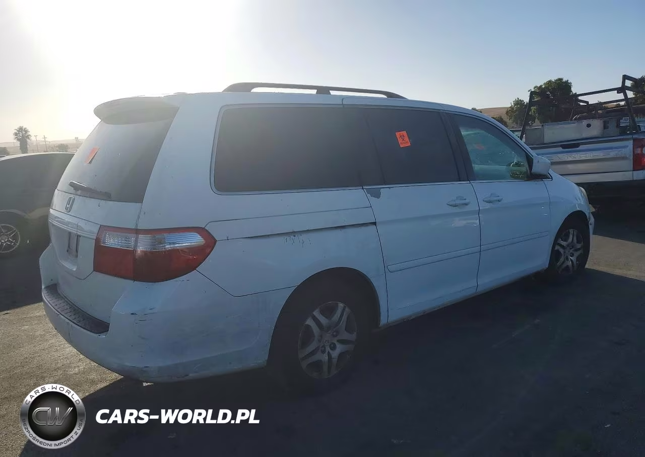 2007 Honda Odyssey Exl VIN:5FNRL38767B417944 - 3