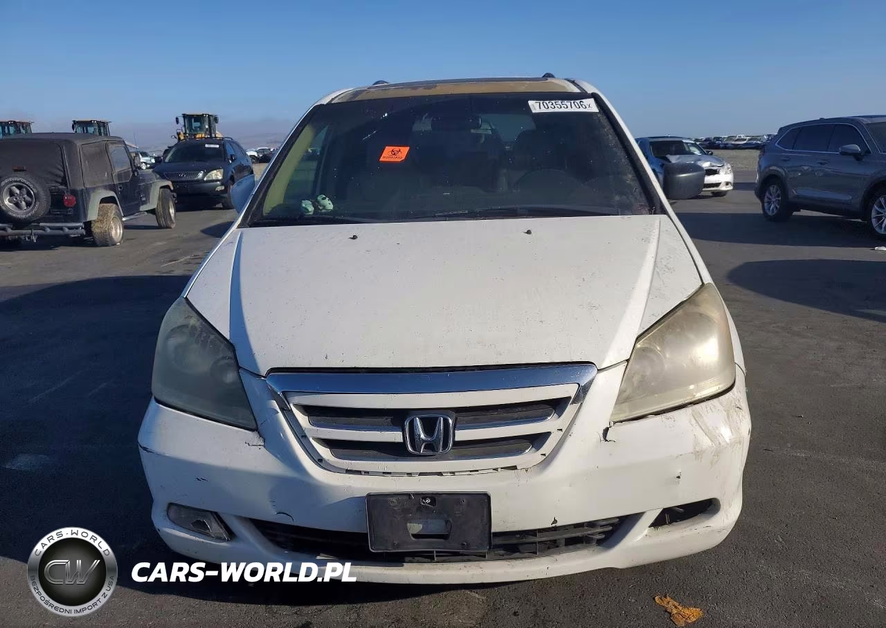 2007 Honda Odyssey Exl VIN:5FNRL38767B417944 - 5