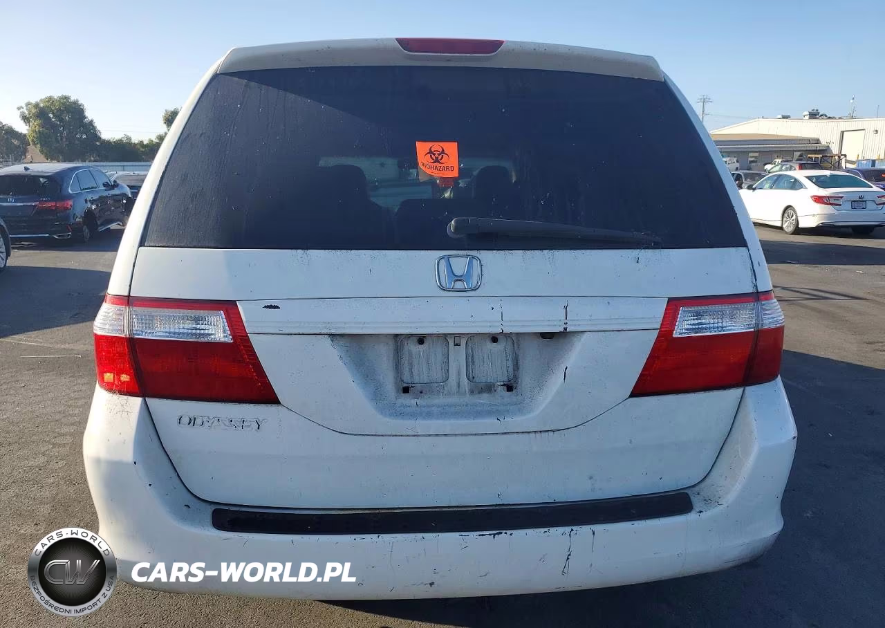 2007 Honda Odyssey Exl VIN:5FNRL38767B417944 - 6
