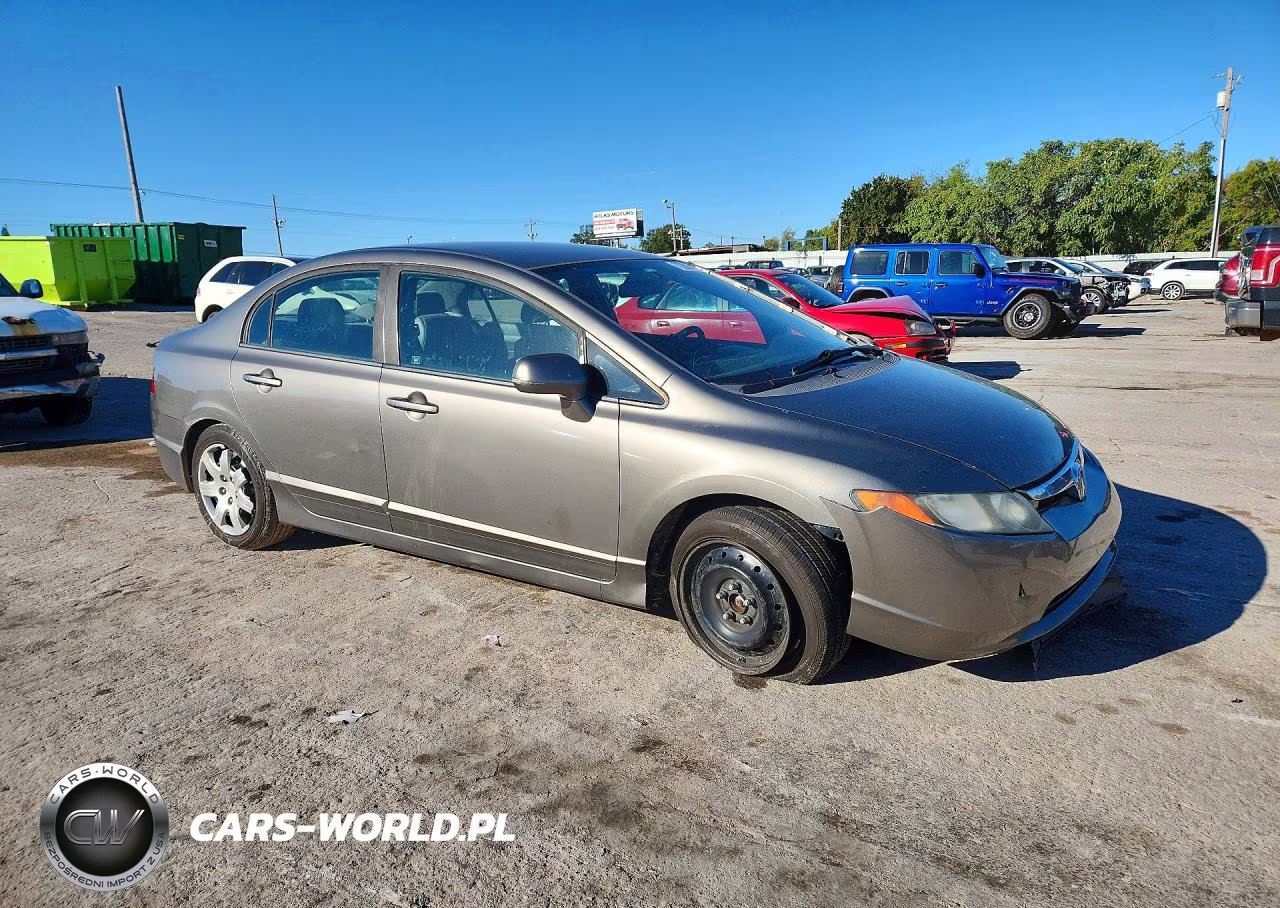2008 Honda Civic Lx VIN:1HGFA16578L041379 - 4
