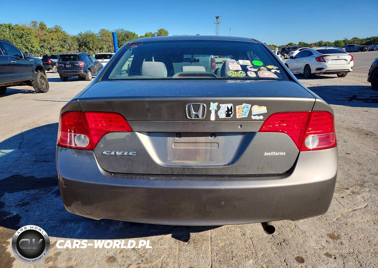2008 Honda Civic Lx VIN:1HGFA16578L041379 - 6