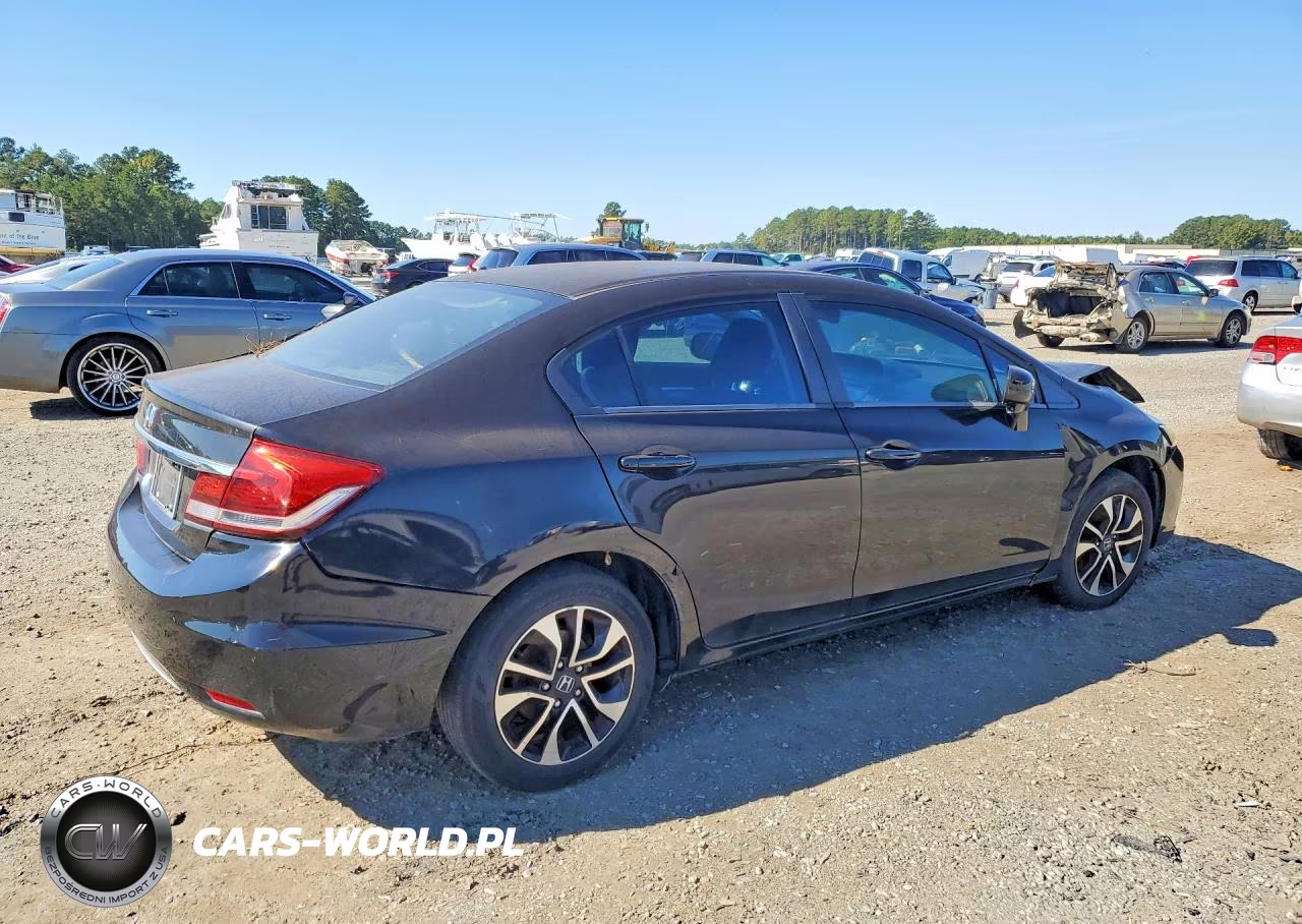 2014 Honda Civic Ex VIN:2HGFB2F84EH556071 - 3
