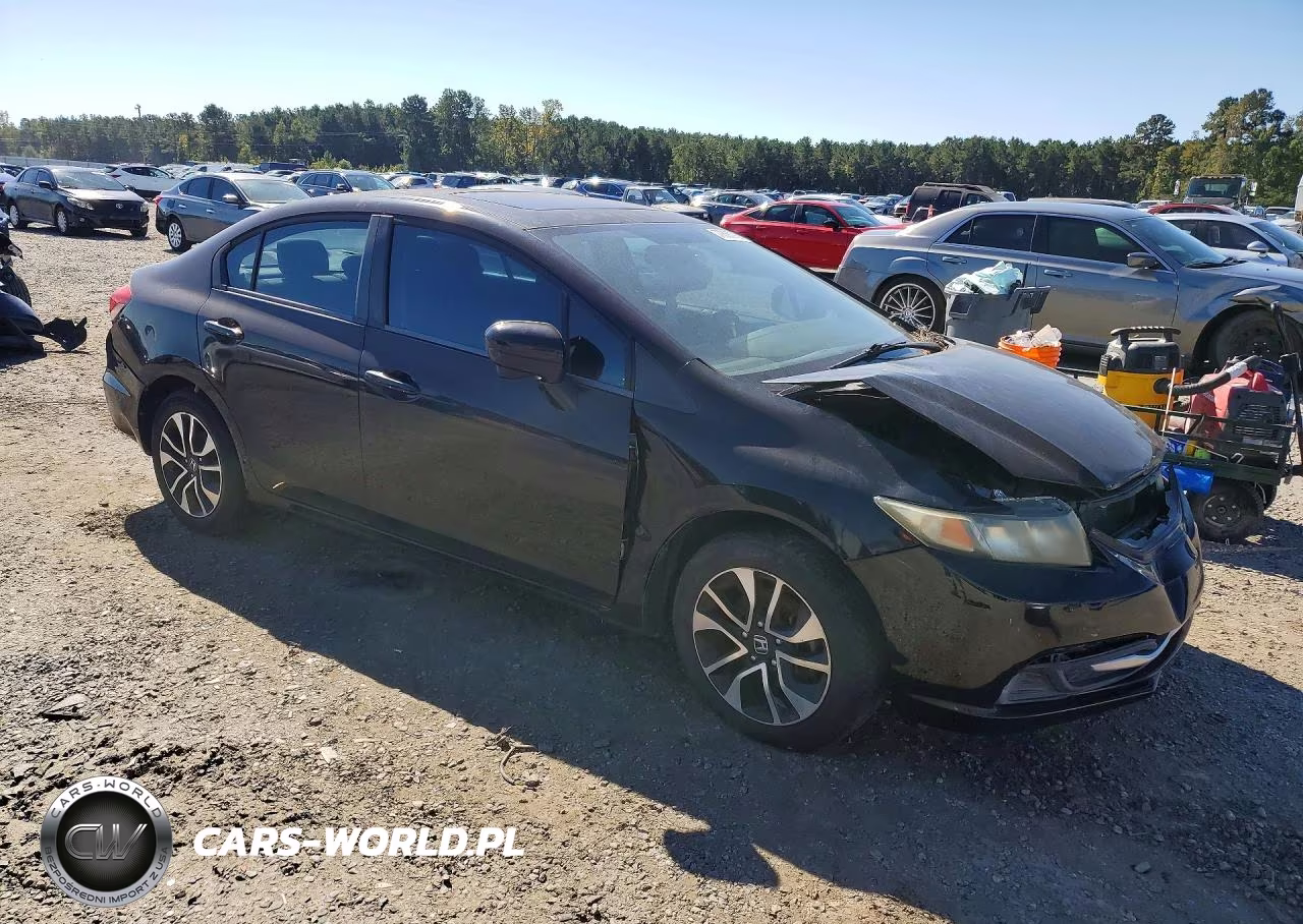 2014 Honda Civic Ex VIN:2HGFB2F84EH556071 - 4