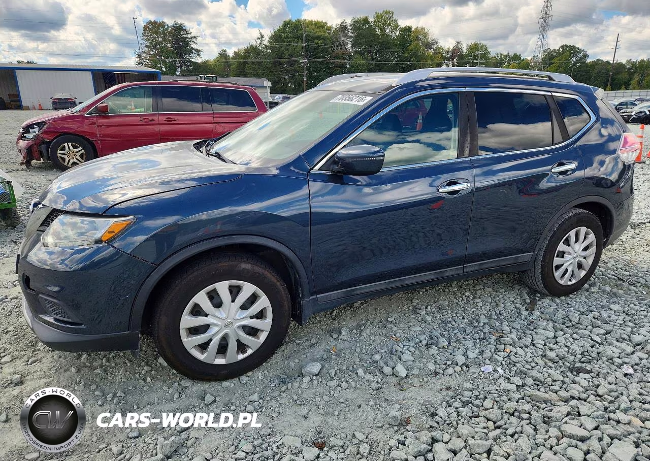 2016 Nissan Rogue S VIN:5N1AT2MT6GC875342 - 1