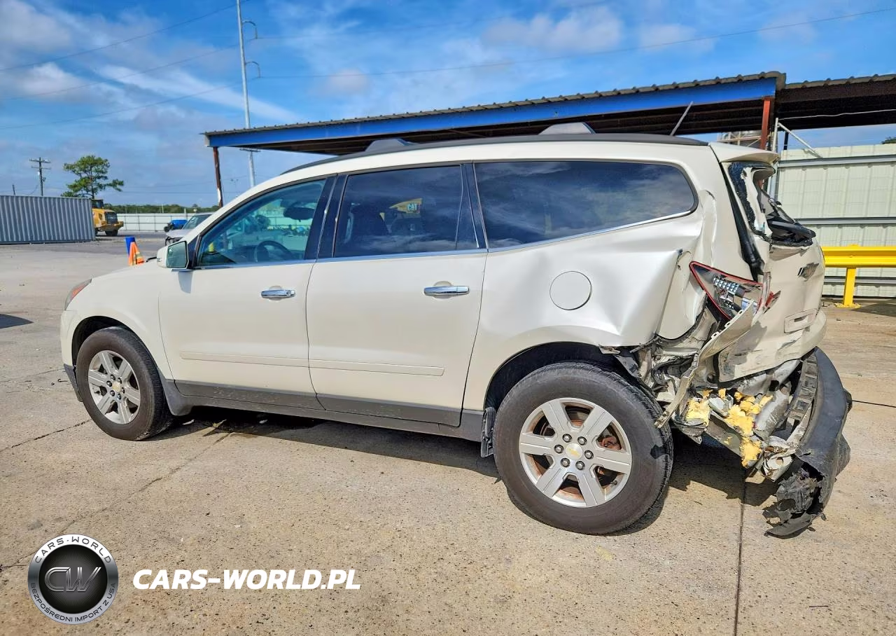2012 Chevrolet Traverse Lt VIN:1GNKRGED1CJ193168 - 2