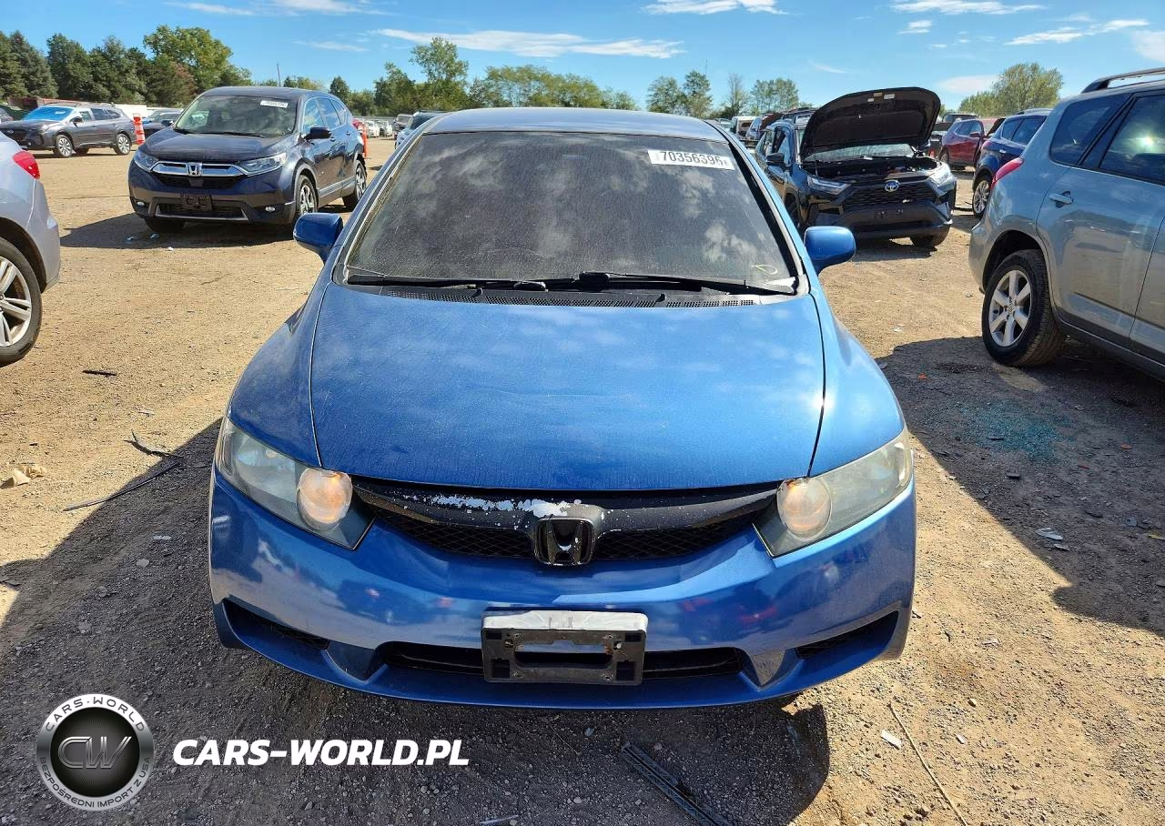 2011 Honda Civic Lx VIN:2HGFA1F55BH504687 - 5