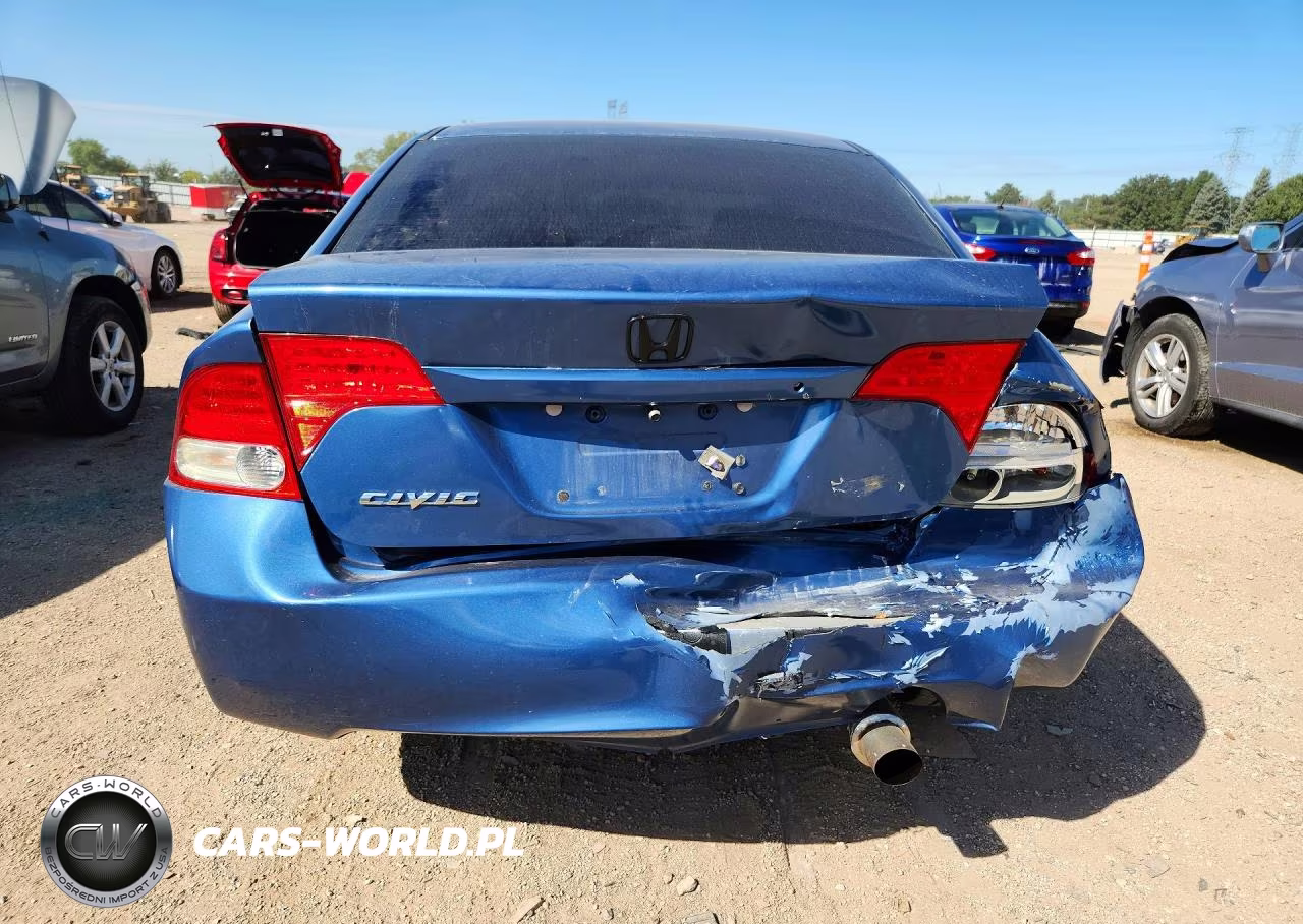 2011 Honda Civic Lx VIN:2HGFA1F55BH504687 - 6