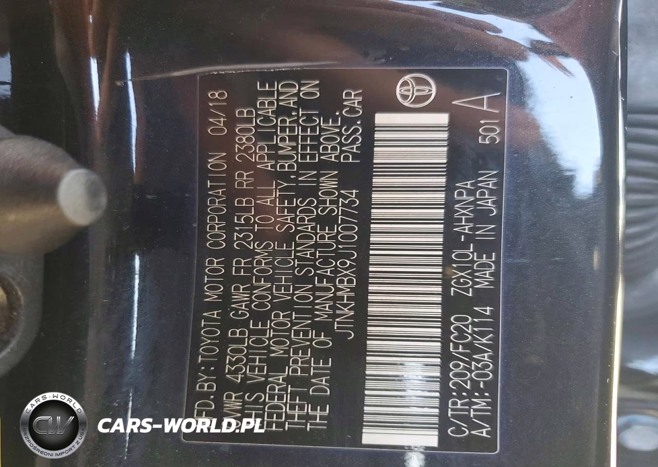 2018 Toyota C-Hr Xle VIN:JTNKHMBX9J1007734 - 14