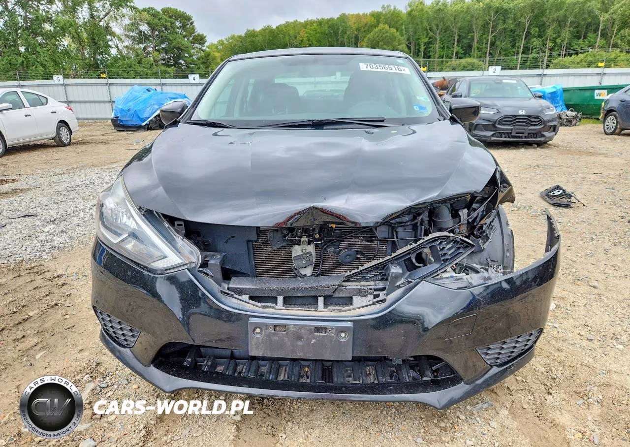 2019 Nissan Sentra S VIN:3N1AB7AP1KY254573 - 5