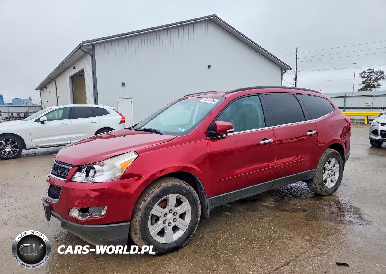 2012 Chevrolet Traverse Lt VIN:1GNKRJED8CJ162870 - 1