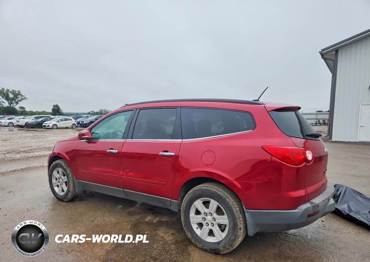 2012 Chevrolet Traverse Lt VIN:1GNKRJED8CJ162870 - 2