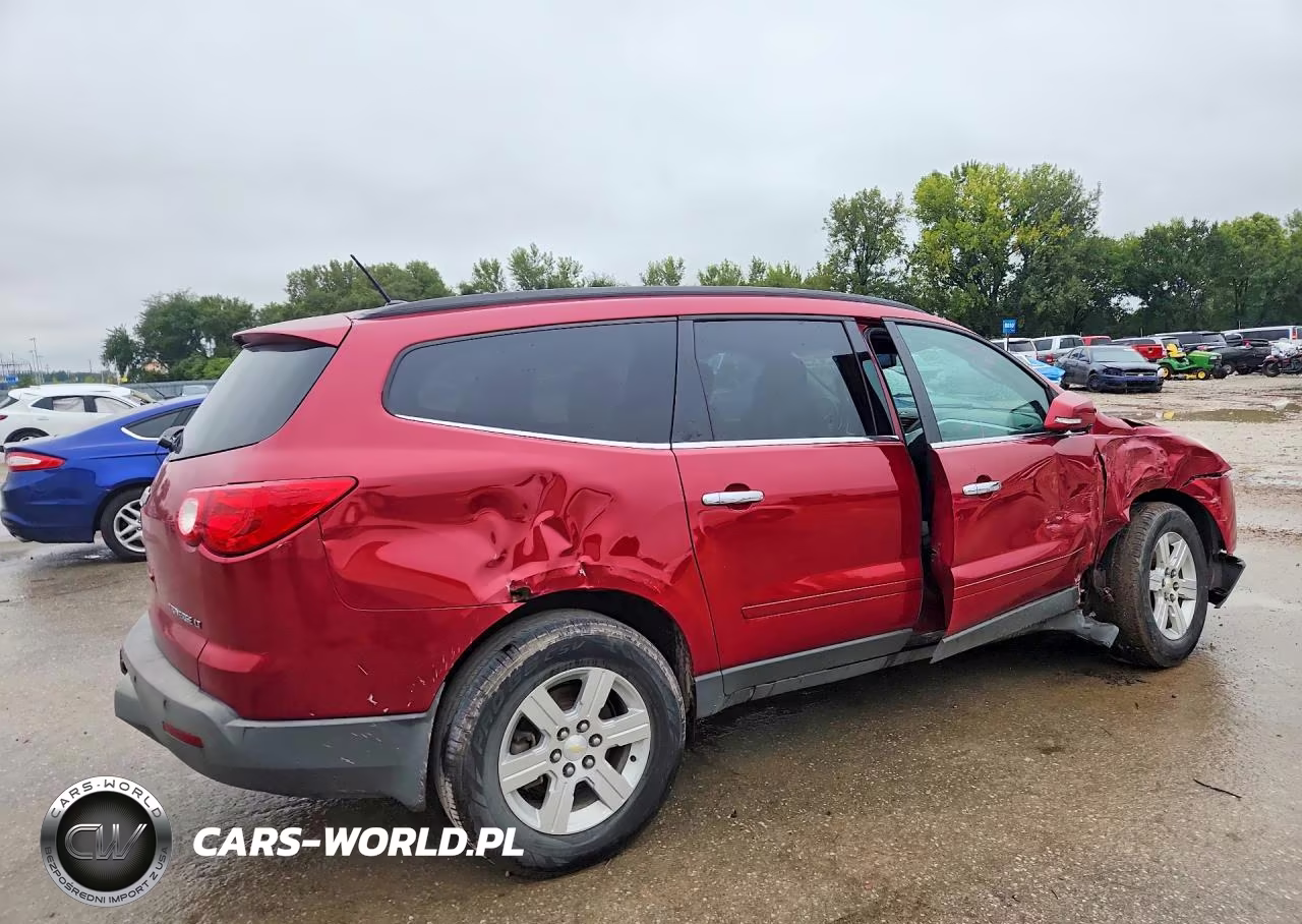 2012 Chevrolet Traverse Lt VIN:1GNKRJED8CJ162870 - 3