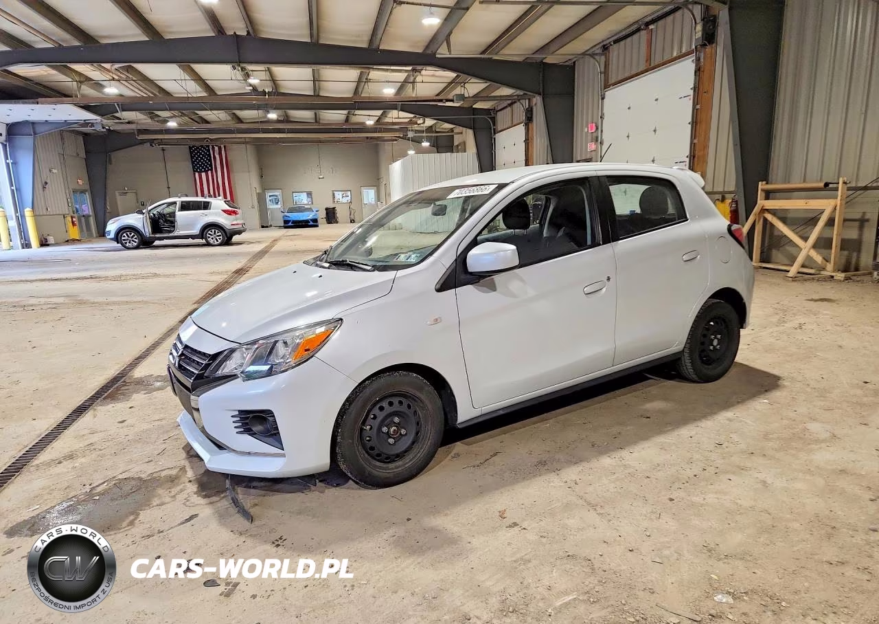 2021 Mitsubishi Mirage Es VIN:ML32AUHJ6MH011007 - 1