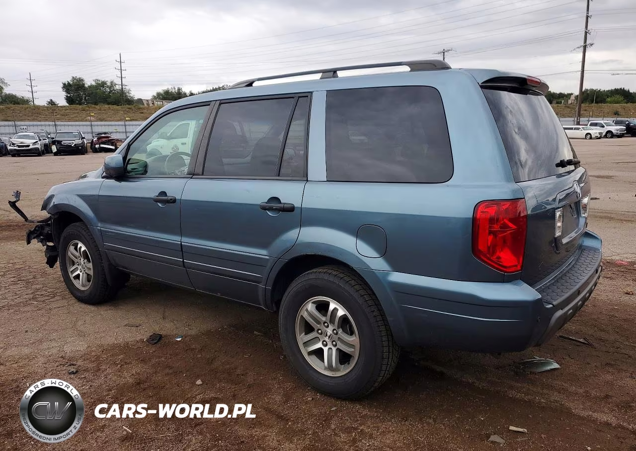 2005 Honda Pilot Ex VIN:2HKYF18435H542427 - 2