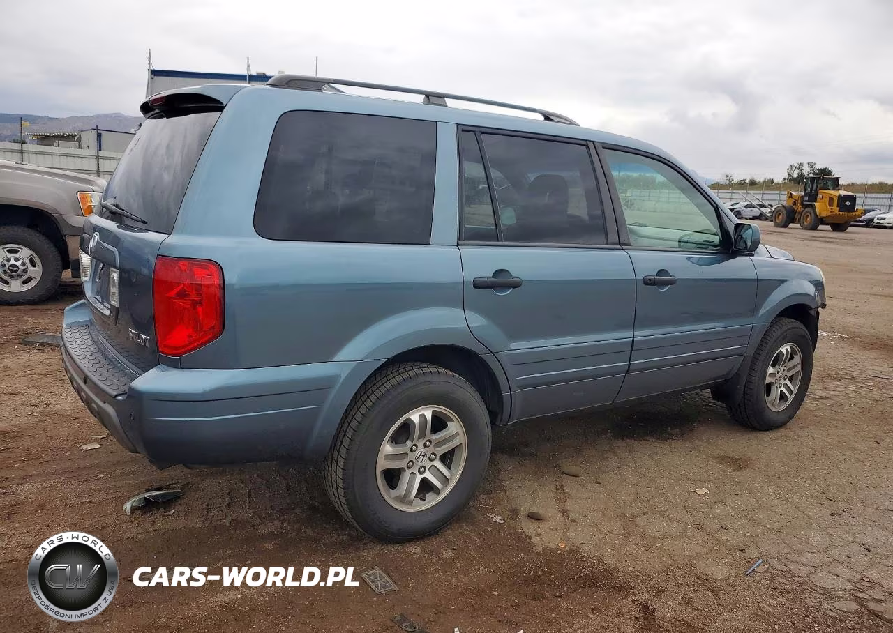 2005 Honda Pilot Ex VIN:2HKYF18435H542427 - 3