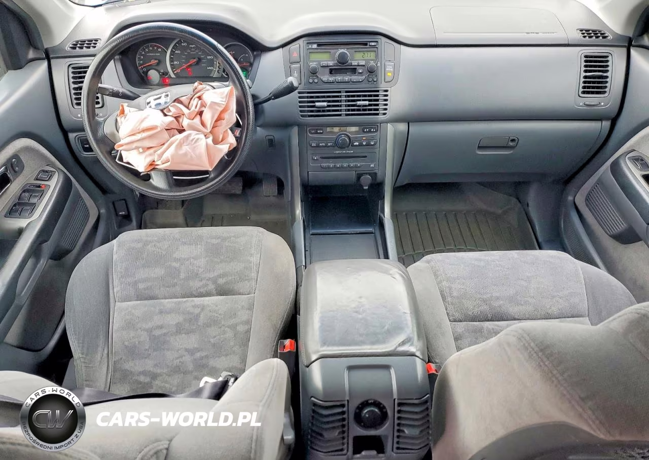 2005 Honda Pilot Ex VIN:2HKYF18435H542427 - 8