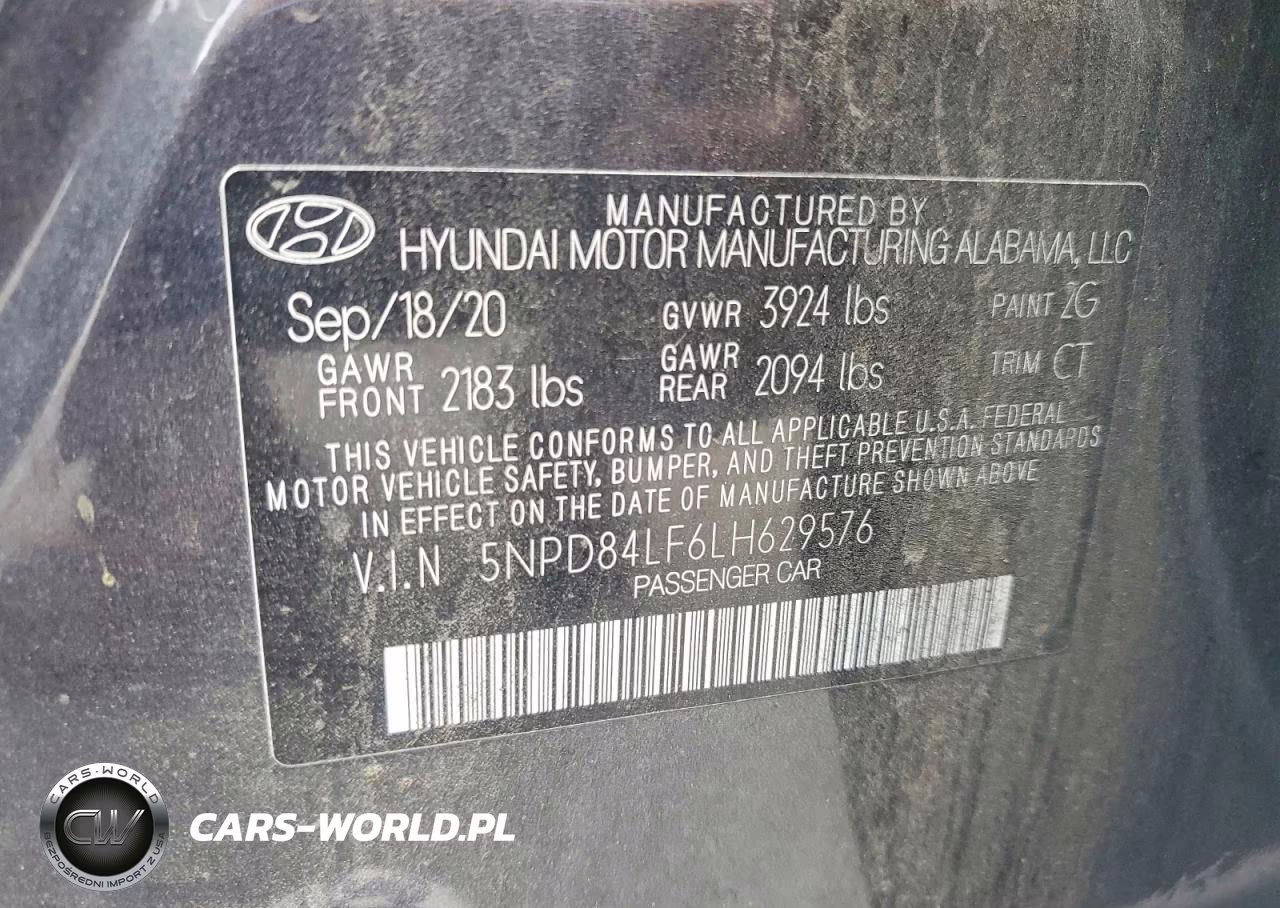 2020 Hyundai Elantra Value Edition VIN:5NPD84LF6LH629576 - 12