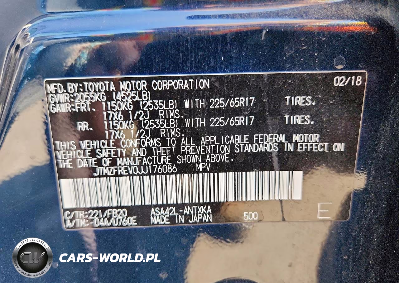 2018 Toyota Rav4 Le VIN:JTMZFREV0JJ176086 - 13