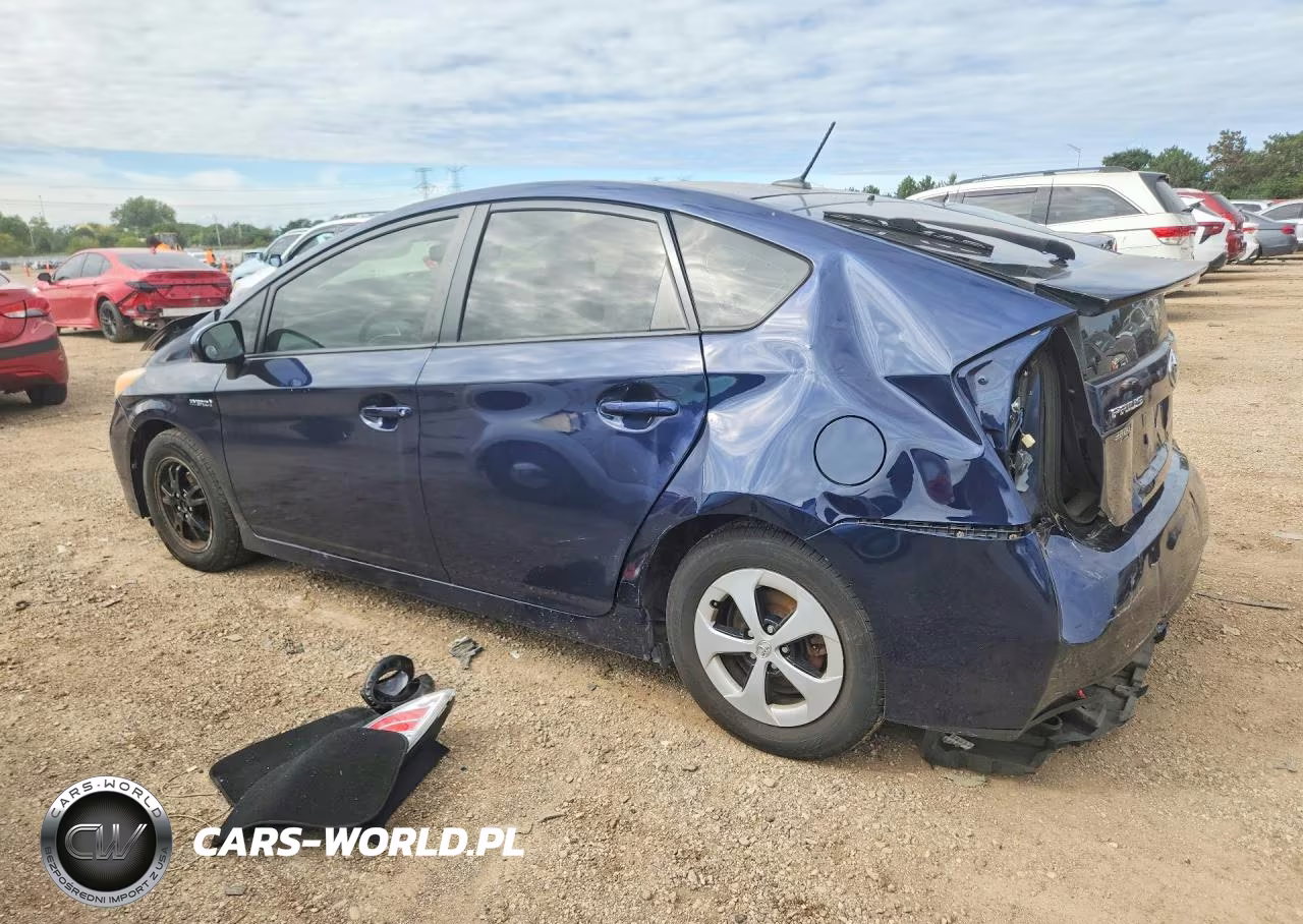 2013 Toyota Prius Three VIN:JTDKN3DU4D1727585 - 2