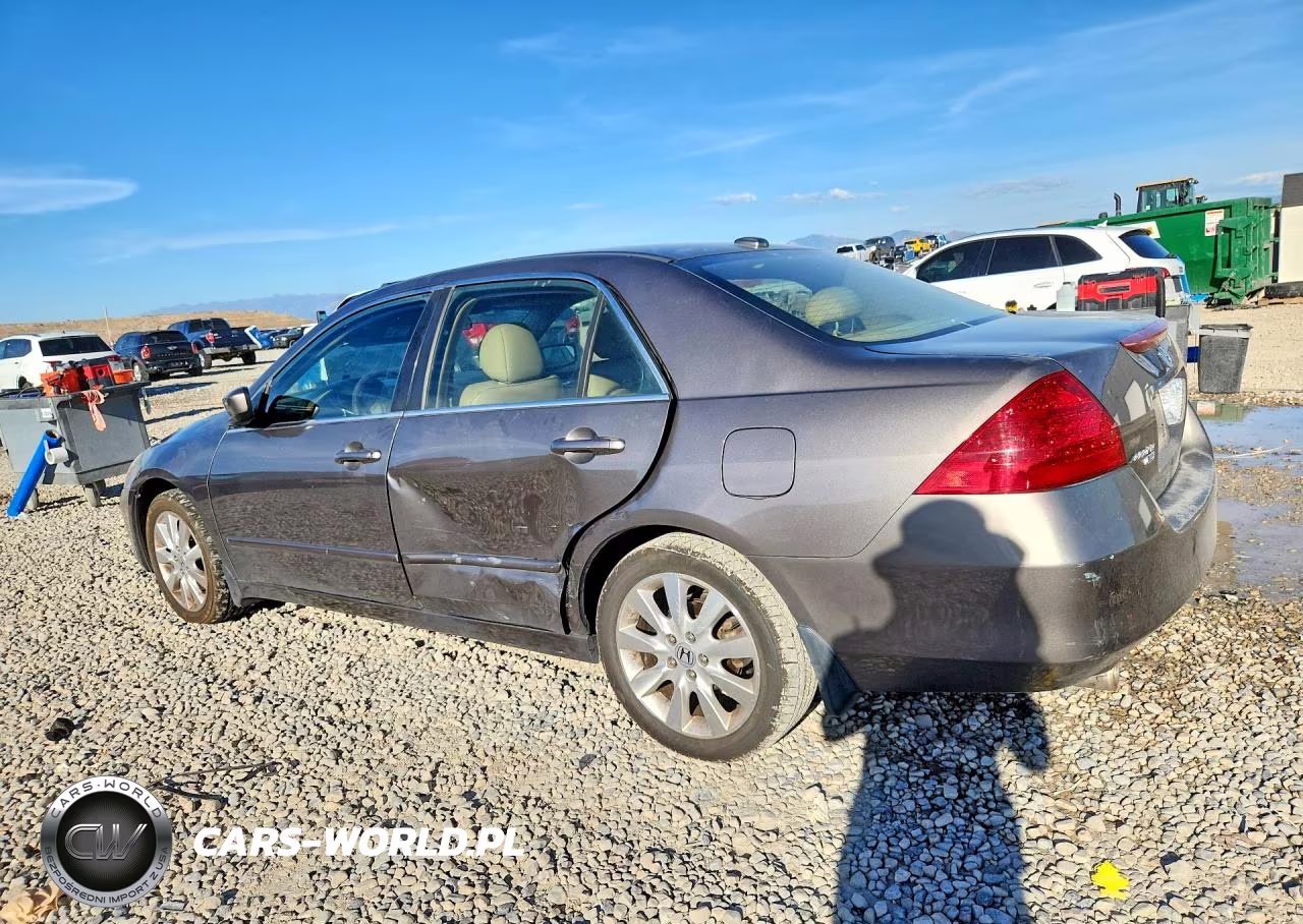 2007 Honda Accord Ex VIN:1HGCM66537A097000 - 2